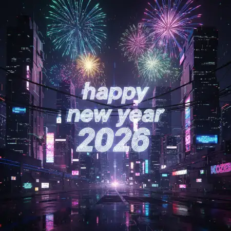 Happy New Year 2026 Wallpaper - Free Happy New Year 2026 Download