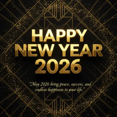 Free Happy New Year 2026 Whatsapp Greeting Wallpaper Background Download
