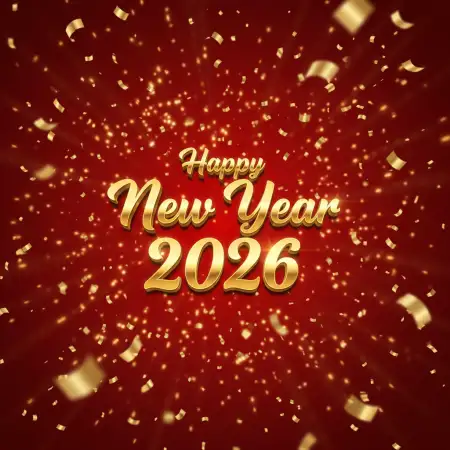Free Happy New Year 2026 Whatsapp Greetings For Business Background Download