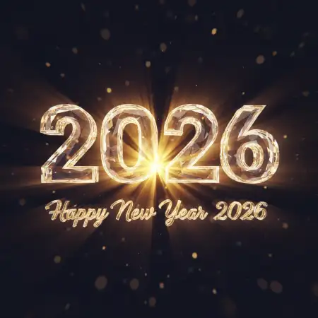 happy new year 2026 whatsapp status images