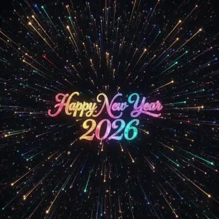 Free Happy New Year 2026 Wishes Background Background Download