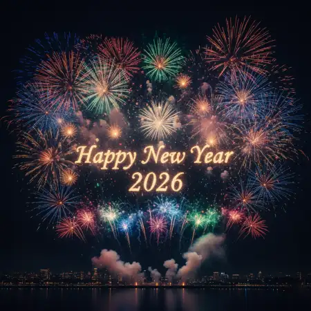 Free Happy New Year 2026 Wishes For Family Background Download
