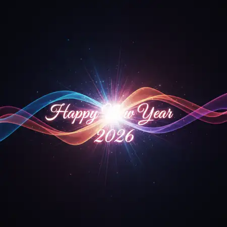 Free Happy New Year 2026 Wishes In Hindi Background Download