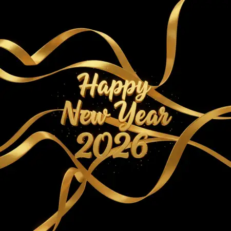 Free Happy New Year 2026 Wishes Midnight Background Download