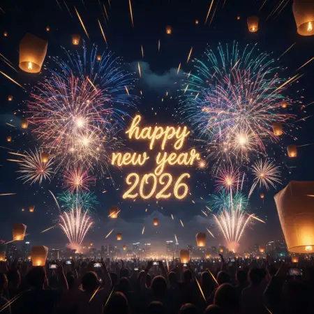 Happy New Year 2026 Wishes - Free Happy New Year 2026 Download