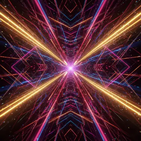 Free Happy New Year Background Colorful Lights Hd Background Download