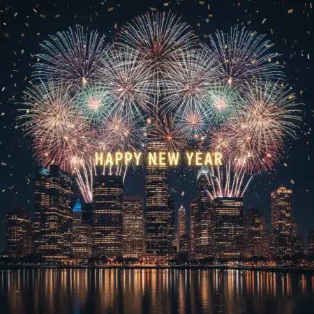 Free Happy New Year Background Festive Style Background Download