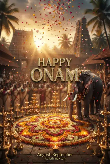 Happy Onam 2026 Gif Greetings - Free Happy Onam 2026 Download