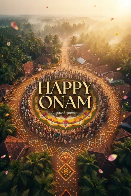 Happy Onam 2026 Malayalam Status - Free Happy Onam 2026 Download