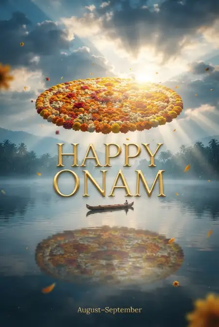 Happy Onam 2026 Wishes For Everyone - Free Happy Onam 2026 Download