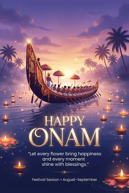 Happy Onam 2026 Wishes For Kerala People - Free Happy Onam 2026 Download