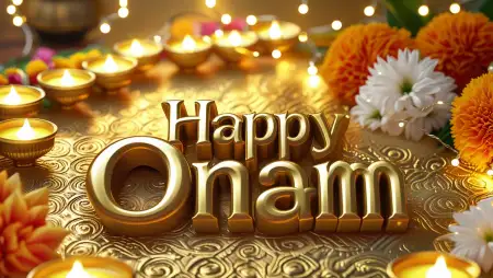 Happy Onam Clipart Transparent Png - Free Happy Onam Download