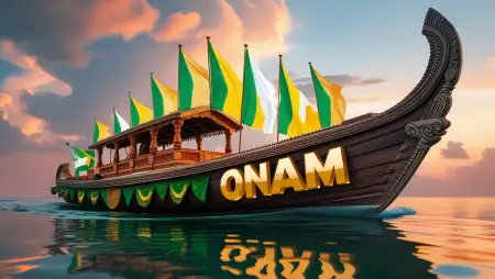 Happy Onam Festival Wishes 2025 - Free Festival Download