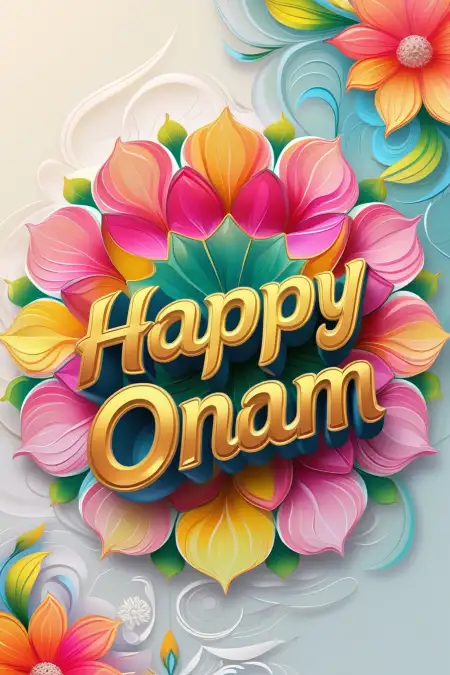 Happy Onam Greetings With Images - Free Happy Onam Download
