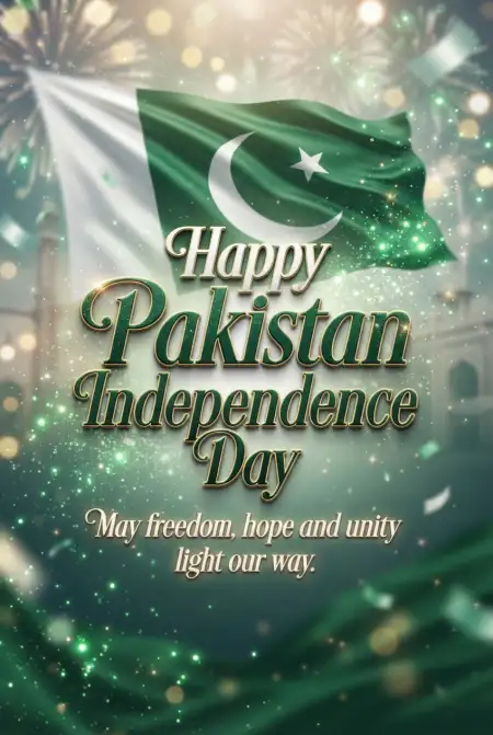 Happy Pakistan Independence Day 2026 Banner - Free Pakistan Independence Day 2026 Download