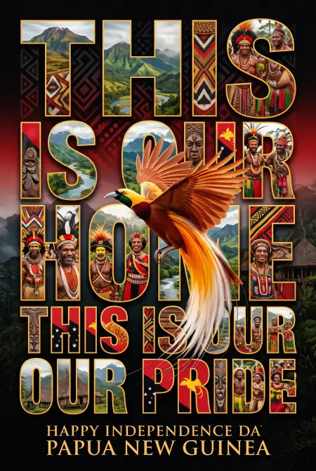 happy papua new guinea independence day wishes 2026 - Papua New Guinea Independence Day 2026