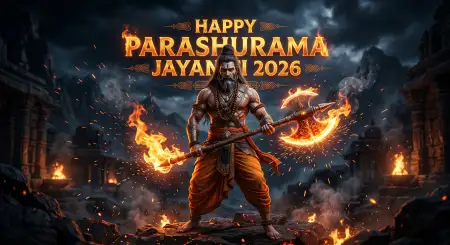 Happy Parashurama Jayanti Status Video 2026 - Free Happy Parashurama Jayanti Wishes 2026 Download