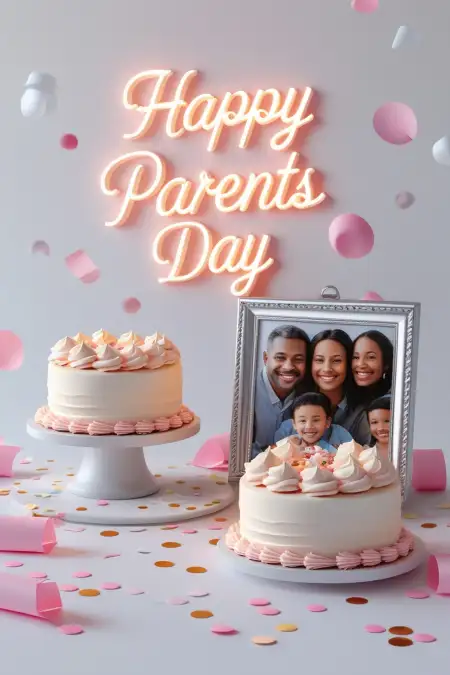 Happy Parents Day Cake Design Images - Free Happy Parents Day Download