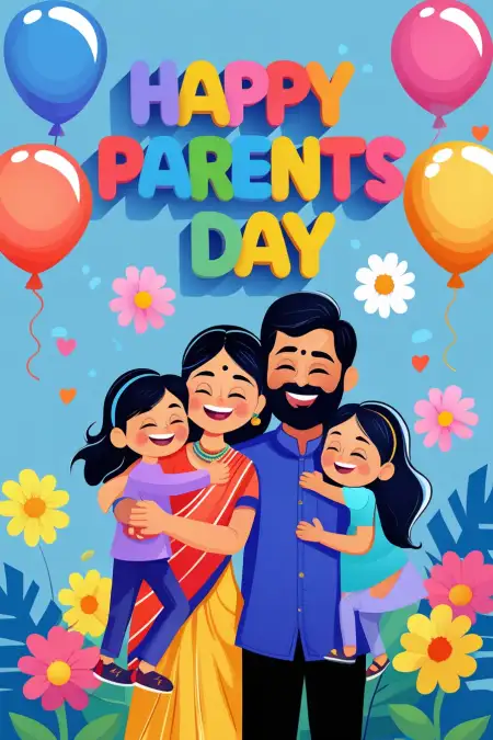 Happy Parents Day Celebration In India - Free Happy Parents Day Download