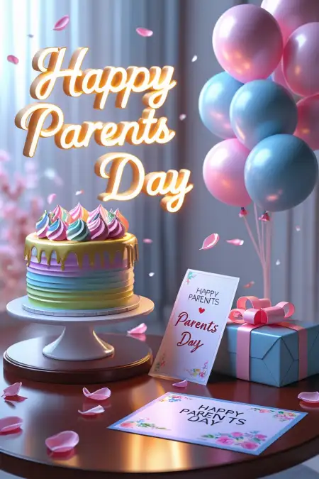 Happy Parents Day Greetings Card Online - Free Happy Parents Day Download