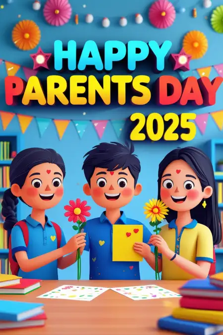 Happy Parents Day Poem For School Students - Free Happy Parents Day Download