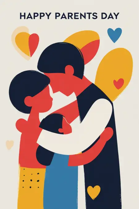 Happy Parents Day Sketch Drawing Simple - Free Happy Parents Day Download
