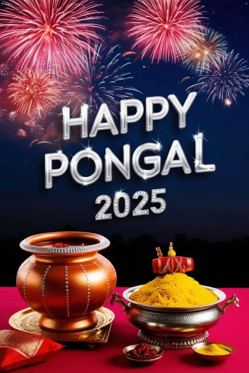 happy pongal greetings 2025 cards for whatsapp and facebook