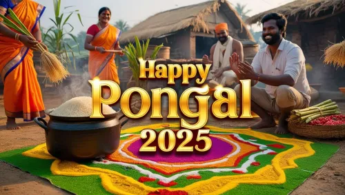 happy pongal greetings 2025 for friends and family