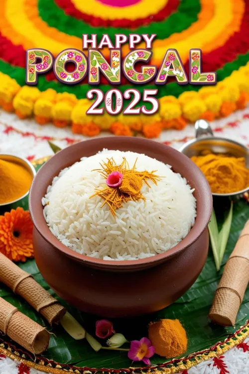 happy pongal greetings 2025 free to download