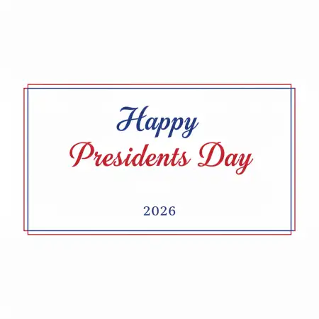 Happy Presidents Day 2026 American Holiday Banner - Free Happy Presidents Day 2026 Download