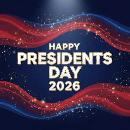 Happy Presidents Day 2026 Banner Design - Free Happy Presidents Day 2026 Download