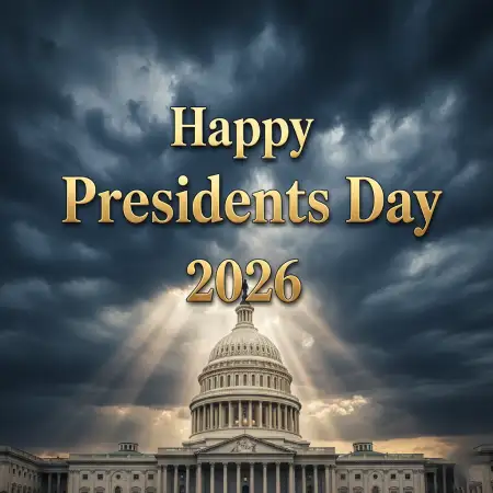 Happy Presidents Day 2026 Poster Template - Free Happy Presidents Day 2026 Download