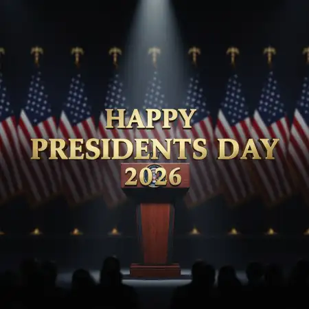 Happy Presidents Day 2026 Reel Background - Free Happy Presidents Day 2026 Download