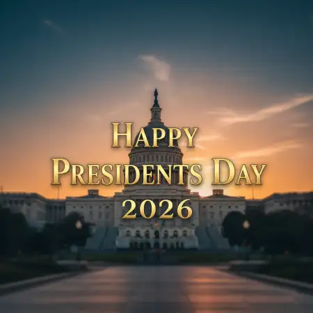 Happy Presidents Day 2026 Social Media Caption - Free Happy Presidents Day 2026 Download