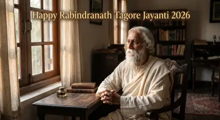 Happy Rabindranath Tagore Jayanti Greetings