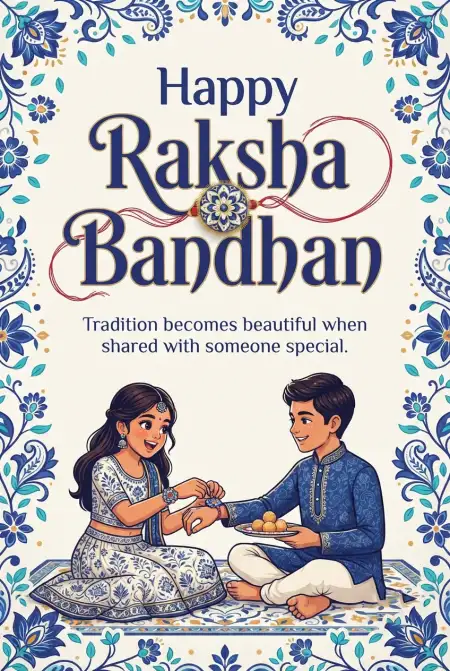 Happy Rakhi 2026 Quotes For Sister - Free Happy Rakhi Wishes 2026 Download