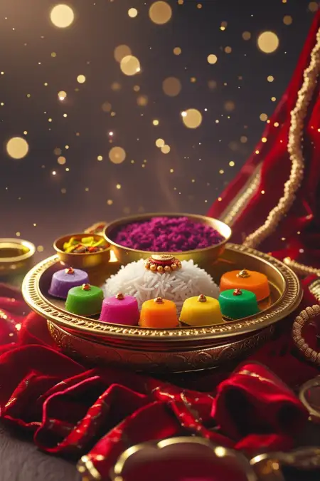 Happy Rakhi Banner Background For Blog Header - Free Happy Rakhi Banner Background Download