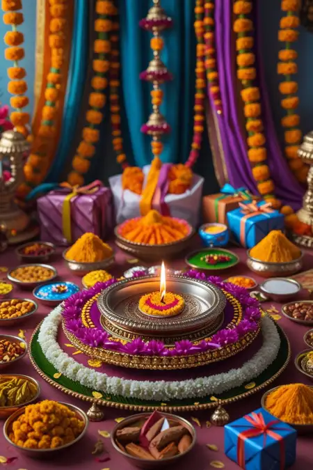 Happy Rakhi Banner With Festive Indian Patterns - Free Happy Rakhi Banner Background Download