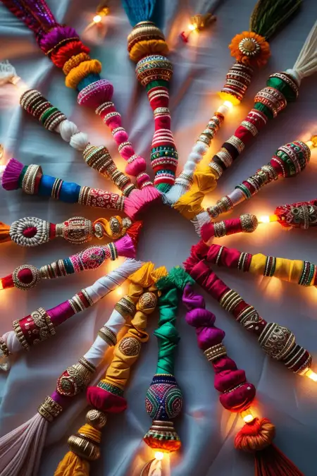 Happy Rakhi Digital Banner Background Download - Free Happy Rakhi Banner Background Download