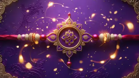 Happy Rakhi Greeting Card Banner Background - Free Happy Rakhi Banner Background Download