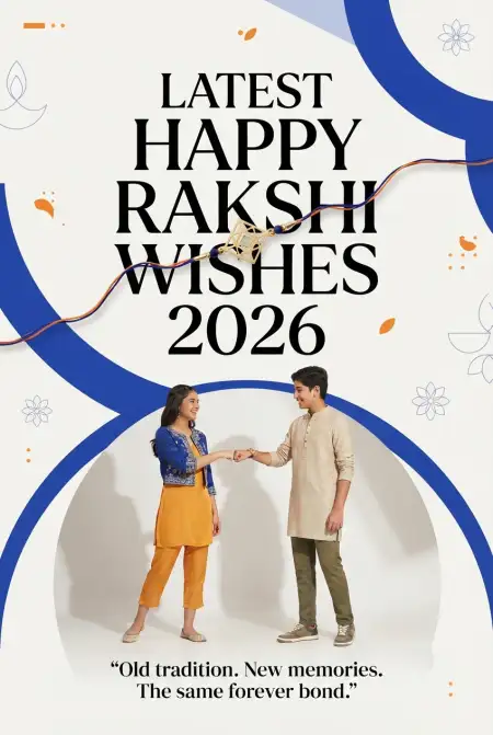 Happy Rakhi Wishes 2026 For Facebook Post - Free Happy Rakhi Wishes 2026 Download