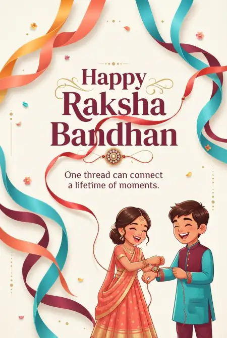 Happy Rakhi Wishes 2026 Social Media Images - Free Happy Rakhi Wishes 2026 Download