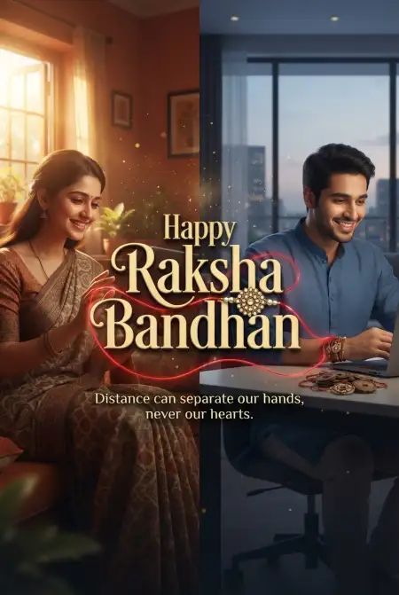 Happy Raksha Bandhan 2026 Hd Wallpaper - Free Happy Rakhi Wishes 2026 Download