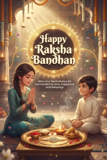 Happy Raksha Bandhan 2026 Photos And Wishes - Free Happy Raksha Bandhan Wishes 2026 Download