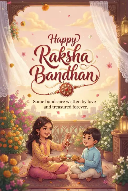 Happy Raksha Bandhan 2026 Png Images - Free Happy Rakhi Wishes 2026 Download