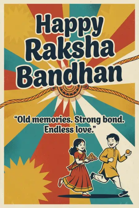 Happy Raksha Bandhan 2026 Quotes For Brother - Free Happy Rakhi Wishes 2026 Download