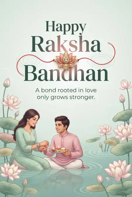 Happy Raksha Bandhan 2026 Quotes For Sister - Free Happy Rakhi Wishes 2026 Download