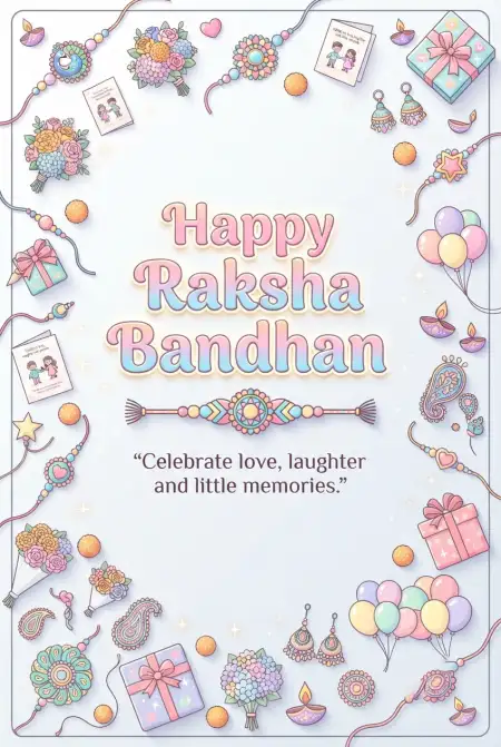 Happy Raksha Bandhan 2026 Whatsapp Status Wishes - Free Happy Raksha Bandhan Wishes 2026 Download