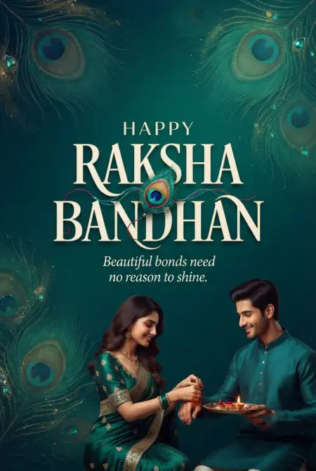 Happy Raksha Bandhan 2026 Wishes Images - Free Happy Rakhi Wishes 2026 Download