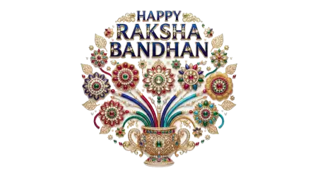 Happy Raksha Bandhan Colorful Png Transparent - Free Happy Raksha Bandhan Png Transparent Download